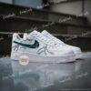 Hand Painted Air Force 1 Sneakers, Lightning Glow, Electric Streetwear