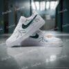 Hand Painted Air Force 1 Sneakers, Lightning Glow, Electric Streetwear - Image 3