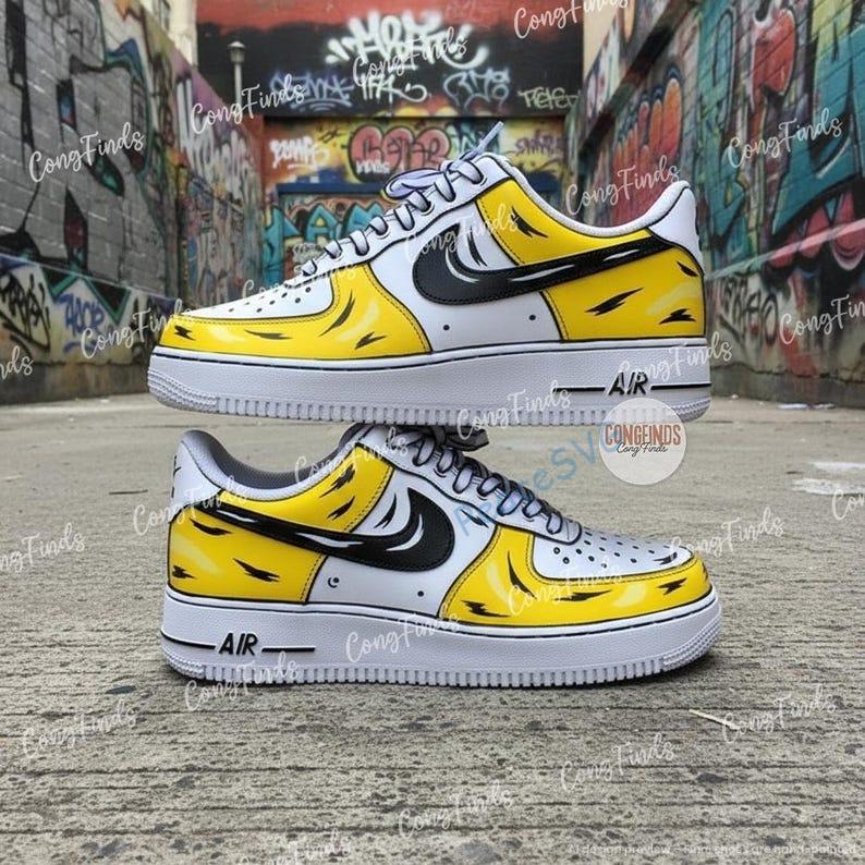 Custom Comic Air Force 1 Sneakers