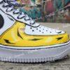 Custom Comic Air Force 1 Sneakers, Hand-Painted Anime Shoes - Image 2