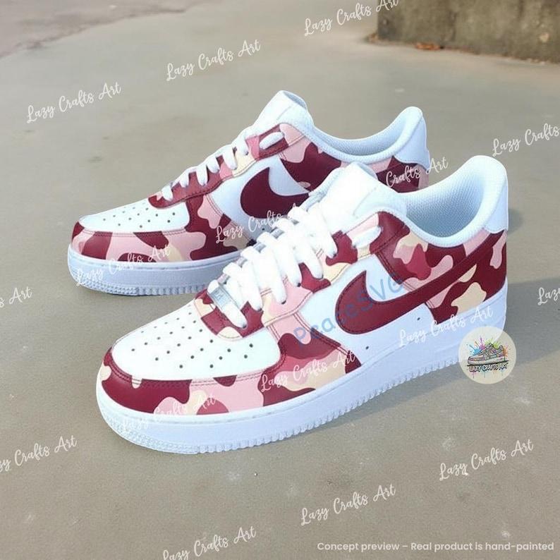 Custom Camo Air Force 1