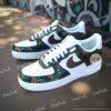 Hand-Painted Camo Air Force 1 Sneakers, Custom AF1 Shoes