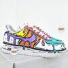 Hand-Painted Color Drip Sneakers – Custom Cartoon Art Shoes - Image 7