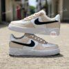 Hand Painted Custom AF1 Color Block Sneakers, Personalized Gift