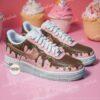 Custom Ice Cream Drip Air Force 1 Shoes, Hand-Painted Donut Sprinkles AF1 Sneakers - Image 5