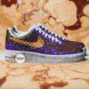 Custom Hand-Painted Ice Cream Drip Air Force 1 Sneakers - Image 2