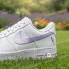 Custom Lavender Drip Air Force 1 Shoes, Hand-Painted Sneakers - Image 4