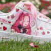 Custom K-Pop Chibi Valentine AF1 Sneakers, Hand Painted K-Pop Demon Hunter Character Shoes - Image 3