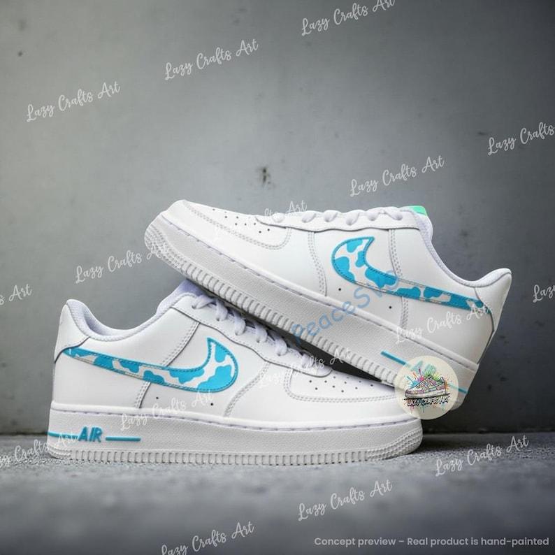 Hand Painted Air Force 1 Sneakers