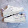 Custom Hand-Painted Pastel Outline Air Force 1 Sneakers