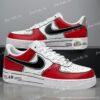 Hand-painted Atlanta Football Air Force 1, Custom Football Team AF1 Sneakers