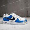 Hand-painted Panther Football Air Force 1, Custom Football Team AF1 Sneakers - Image 4