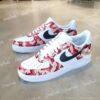 Hand-Painted Camo Air Force 1 Sneakers, Custom AF1 Shoes - Image 4
