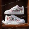 Custom Hand-Painted Japanese Cherry Blossom Air Force 1 Sneakers