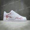 Custom Hand-Painted Japanese Cherry Blossom Air Force 1 Sneakers - Image 5