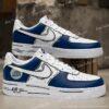 Hand-Painted Cowboys Air Force 1 Sneakers, Custom Dallas Football Shoes - Image 3