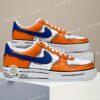 Hand-Painted Bronco Football Air Force 1 Sneakers, Custom Denver Shoes - Image 2