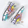 Hand-Painted Color Drip Sneakers – Custom Cartoon Art Shoes - Image 3