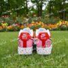 Hand Painted Valentine Air Force 1 Sneakers: Custom Comic AF1 Shoes - Image 5