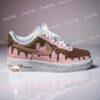 Custom Ice Cream Drip Air Force 1 Shoes, Hand-Painted Donut Sprinkles AF1 Sneakers - Image 4