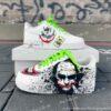 Custom Why So Serious Graffiti AF1 Sneakers, Halloween Movie Character Shoes, Hand Painted Sneakers