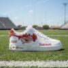 Personalized Arrowhead Stadium Football Air Force 1 – Hand-Painted Custom Name AF1 Shoes - Image 2