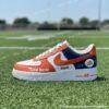 Hand-Painted Chicago Football AF1 Sneakers, Personalized Fan Shoes - Image 3