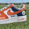 Hand-Painted Chicago Football AF1 Sneakers, Personalized Fan Shoes - Image 4