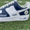 Personalized Hand-Painted Football AF1 Sneakers, Adult/Kids - Image 5