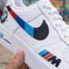Custom BMW Air Force 1 Sneakers: Hand-Painted Luxury Car AF1 Shoes - Image 10