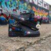 Personalized BMW Black Air Force 1 Sneakers: Hand Painted BMW AF1 Shoes