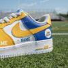 Hand-Painted Rams Air Force 1 Sneakers, Personalized Football Fan Shoes - Image 2
