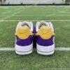 Hand-Painted Vikings Football AF1 Sneakers, Personalized - Image 4