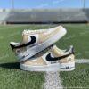 Hand-Painted Saints Football Air Force 1 Sneakers, Personalized AF1, Adult/Toddler