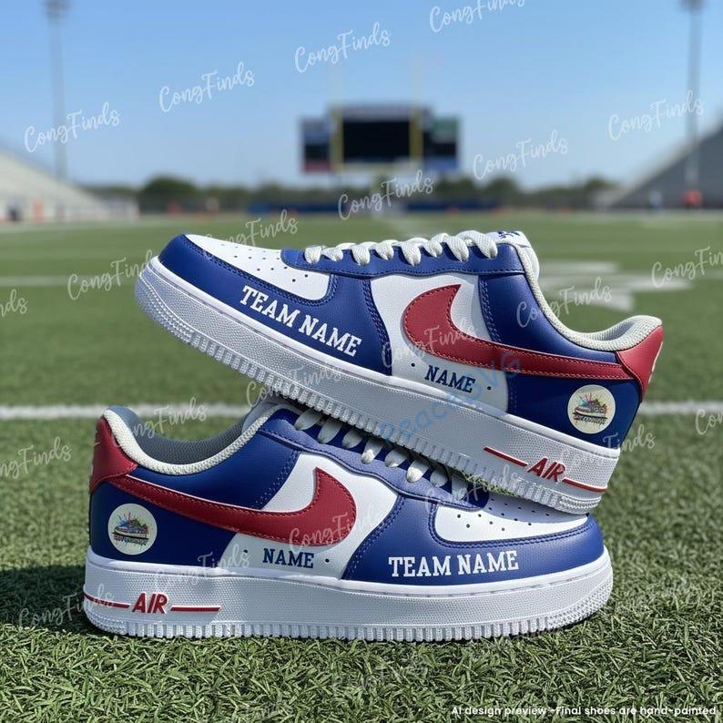 Personalized Giants Air Force 1 Sneakers