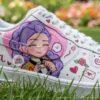 Personalized K-Pop Demon Hunter Air Force 1 Sneakers, Custom Hand-Painted Valentine AF1 Shoes - Image 3