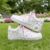 Custom K-Pop Demon Hunter Air Force 1 Sneakers, Hand-Painted Valentine Couple AF1 Shoes, Gift for Girlfriend - Image 3