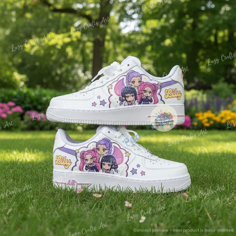 Personalized Kpop Demon Hunters AF1