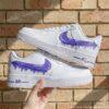 Custom Hand-Painted Drip Air Force 1 Sneakers | Personalized AF1 Shoes - Image 7