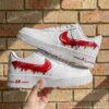 Custom Hand-Painted Drip Air Force 1 Sneakers | Personalized AF1 Shoes - Image 5