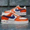 Hand-Painted Bronco Football Air Force 1 Sneakers, Custom Denver Shoes - Image 3