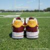 Hand-painted Washington Football Air Force 1, Personlized Commanders Football Fan AF1 Sneaker, Adult /Toddler Kids - Image 4