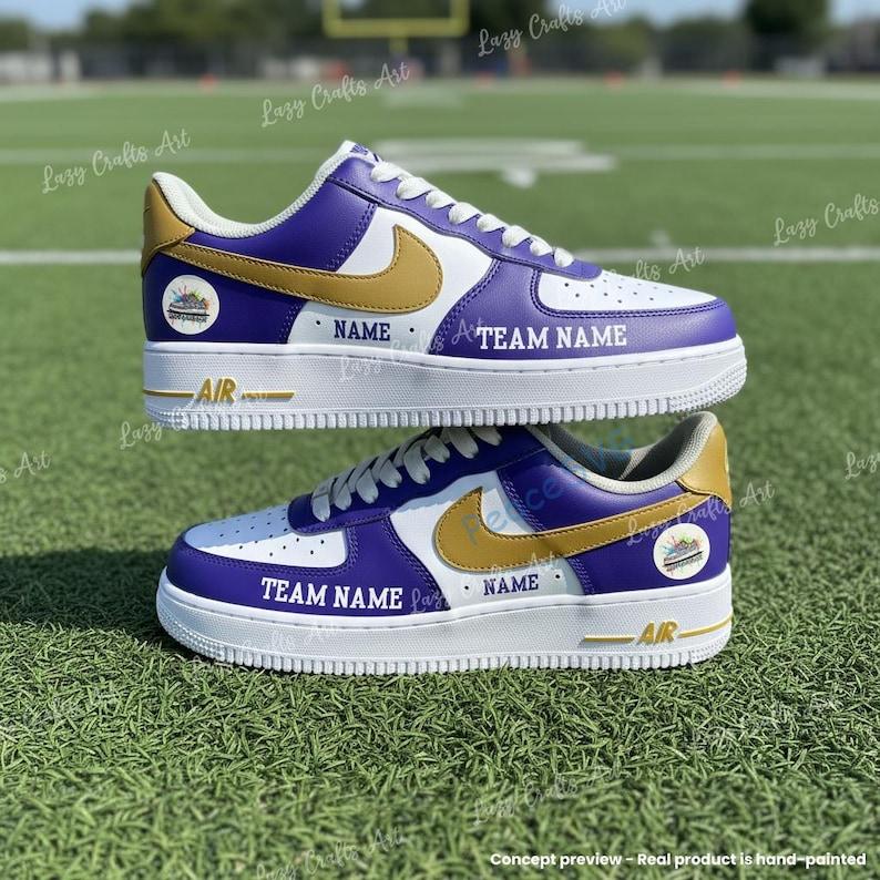 Custom Baltimore Football Air Force 1