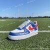 Custom Buffalo Football Air Force 1, Hand-Painted Bills Football Fan AF1 Sneaker, Adult /Toddler Kids - Image 2