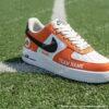 Custom Cincinnati Football Air Force 1, Hand-Painted Bengals Football Fan AF1 Sneaker, Adult /Toddler Kids - Image 4