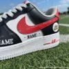 Personlized Houston Football Air Force 1, Hand-Painted TexansFootball Fan AF1 Sneaker, Adult /Toddler Kids - Image 4