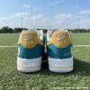 Personlized Jacksonville Football Air Force 1, Hand-Painted Jaguars Football Fan AF1 Sneaker, Adult /Toddler Kids - Image 4