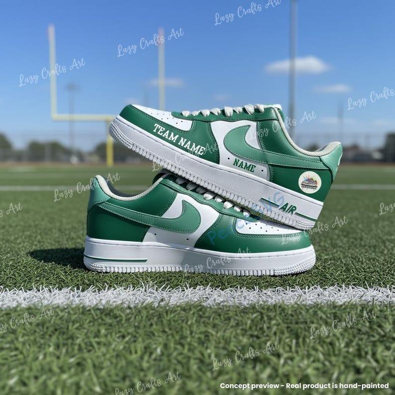 Custom New York Football Air Force 1