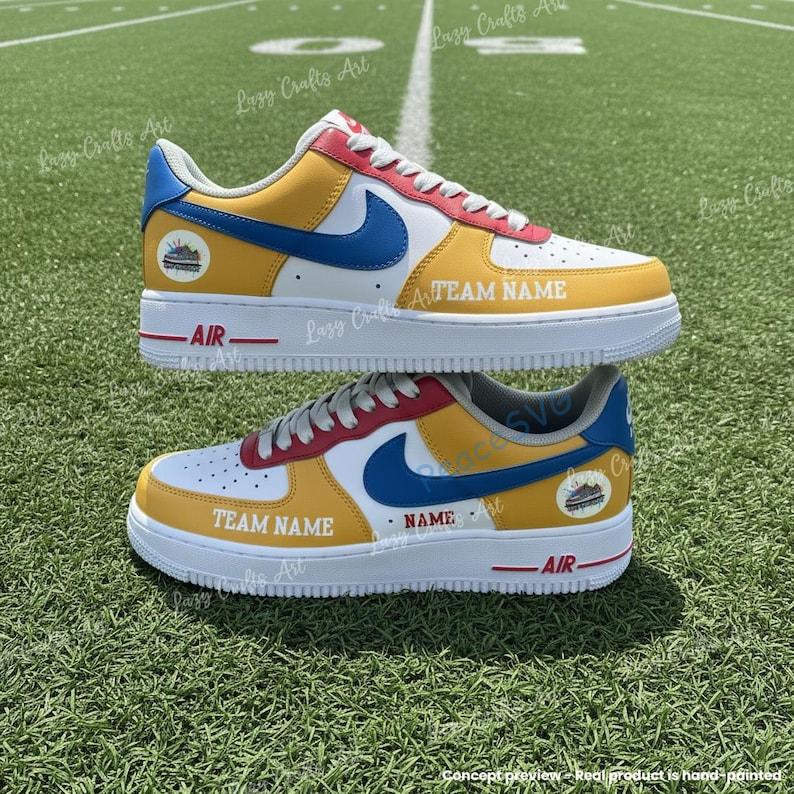Custom Pittsburgh Football Air Force 1