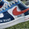 Custom Tennessee Football Air Force 1, Hand-Painted Titans Football Fan AF1 Sneaker, Adult /Toddler Kids - Image 5